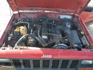 1997 Jeep Cherokee Sport with VIN 1J4FT68S6VL600838, listed as a Copart auction lot 88956065 with 0 mi miles and Salvage Title. Bid and sale history available at carsss.com. Image 13.