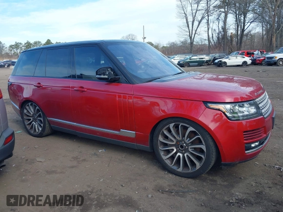 2016 Land Rover Range Rover Supercharged z VIN SALGS2EF4GA288202, wystawiony jako IAAI lot #41900650 z przebiegiem 99 504 mil mil oraz . Historia ofert i sprzedaży dostępna na DreamBid. Obrazek 13.