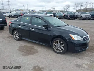 2013 Nissan Sentra SV with VIN 3N1AB7AP0DL688368, listed as a IAAI auction lot 42097475 with 121,493 mi miles. Bid and sale history available at carsss.com. Image 1.