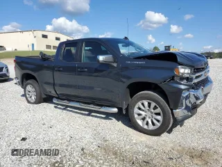 2020 Chevrolet Silverado 1500 LT with VIN 1GCRYDED1LZ155210, listed as a Copart auction lot 74207084 with 0 mi miles and Salvage Title. Bid and sale history available at carsss.com. Image 4.