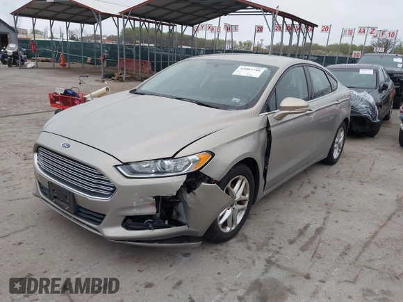 2015 Ford Fusion SE with VIN 3FA6P0H70FR101223, listed as a IAAI auction lot 42005741 with 107,564 mi miles. Bid and sale history available at carsss.com. Image 2.