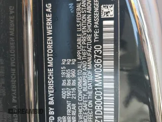 2021 Toyota Supra 3.0 z VIN WZ1DB0C01MW036730, wystawiony jako Copart lot #57497785 z przebiegiem 15 285 mil mil oraz Szkoda całkowita • Salvage title. Historia ofert i sprzedaży dostępna na DreamBid. Obrazek 12.