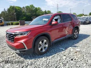 2023 Honda Pilot EX-L with VIN 5FNYG2H40PB003512, listed as a Copart auction lot 55291795 with 17,493 mi miles and Salvage title. Bid and sale history available at DreamBid. Image 1.