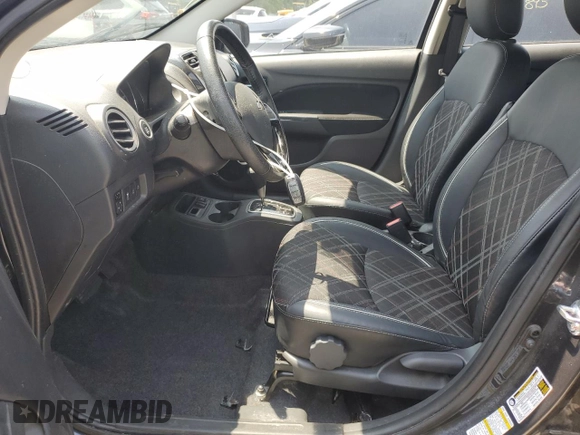 2024 Mitsubishi Mirage Black Edition with VIN ML32AWHJ5RH000891, listed as a Copart auction lot 52866905 with 13,417 mi miles and Clean title. Bid and sale history available at DreamBid. Image 7.