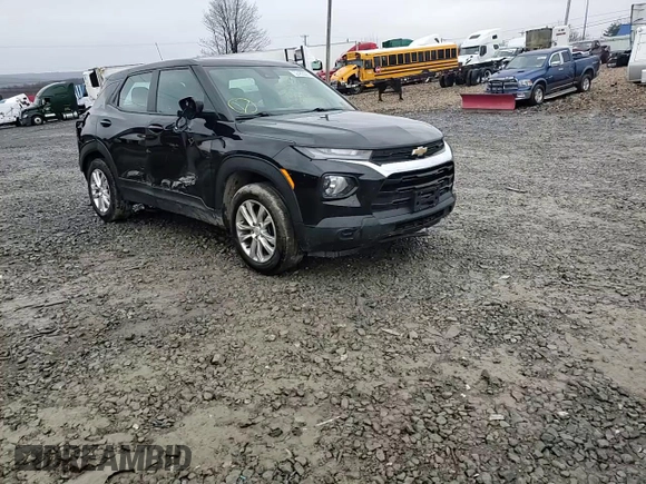 2021 Chevrolet TrailBlazer LS with VIN KL79MNSL9MB153791, listed as a Copart auction lot 52482825 with 127,938 mi miles and Salvage Title. Bid and sale history available at DreamBid. Image 12.