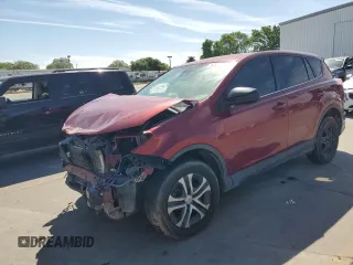 2018 Toyota RAV4 LE with VIN 2T3BFREV0JW787271, listed as a Copart auction lot 52822545 with 103,892 mi miles and Clean Title. Bid and sale history available at carsss.com. Image 1.