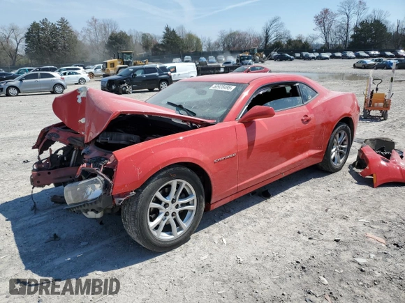 2014 Chevrolet Camaro LS z VIN 2G1FA1E36E9299094, wystawiony jako Copart lot #50928495 z przebiegiem 197 394 mil mil oraz Szkoda całkowita • Salvage title. Historia ofert i sprzedaży dostępna na DreamBid. Obrazek 1.