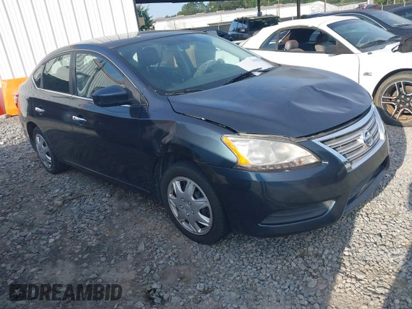 2014 Nissan Sentra SV with VIN 3N1AB7AP7EL683816, listed as a IAAI auction lot 42501255 with 213,450 mi miles and . Bid and sale history available at DreamBid. Image 1.