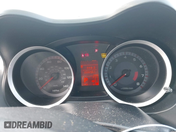 2009 Mitsubishi Lancer DE with VIN JA3AU16U39U000541, listed as a IAAI auction lot 41388897 with 226,951 mi miles. Bid and sale history available at carsss.com. Image 7.
