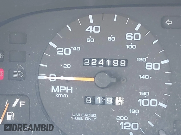 1995 Nissan Altima XE with VIN 1N4BU31D5SC101493, listed as a IAAI auction lot 41913245 with 224,199 mi miles. Bid and sale history available at carsss.com. Image 7.