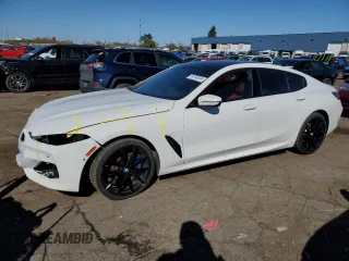 2020 BMW 8 Series M850i z VIN WBAGV8C09LCD92702, wystawiony jako Copart lot #74740344 z przebiegiem 12 498 mil mil oraz Czysty tytuł • Clean title. Historia ofert i sprzedaży dostępna na DreamBid. Obrazek 1.