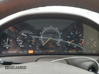 1996 Mercedes-Benz SL-Class with VIN WDBFA67FXTF133854, listed as a Copart auction lot 48659595 with 117,804 mi miles and Salvage Title. Bid and sale history available at carsss.com. Image 9.