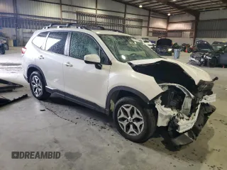 2023 Subaru Forester Premium with VIN JF2SKADCXPH519342, listed as a Copart auction lot 59491745 with 25,581 mi miles and Salvage title. Bid and sale history available at DreamBid. Image 4.