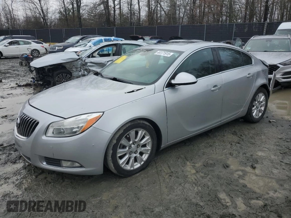 2013 Buick Regal with VIN 2G4GR5ER2D9244894, listed as a Copart auction lot 44171915 with 220,566 mi miles and Salvage Title. Bid and sale history available at carsss.com. Image 1.
