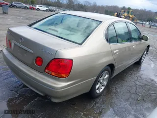 2001 Lexus GS 300 with VIN JT8BD69S910126345, listed as a IAAI auction lot 41814236 with 215,664 mi miles. Bid and sale history available at carsss.com. Image 4.