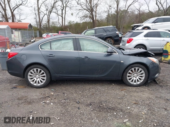 2011 Buick Regal CXL RL1 with VIN 2G4GN5EC6B9198880, listed as a IAAI auction lot 41623371 with 186,088 mi miles and . Bid and sale history available at DreamBid. Image 13.