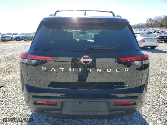 2023 Nissan Pathfinder SV with VIN 5N1DR3BC8PC213041, listed as a Copart auction lot 88118695 with 21,588 mi miles and Salvage Title. Bid and sale history available at carsss.com. Image 6.