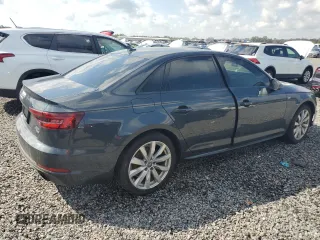 2018 Audi A4 with VIN WAUKMBF4XJA009459, listed as a Copart auction lot 73881424 with Not provided miles and Non repairable. Bid and sale history available at DreamBid. Image 3.
