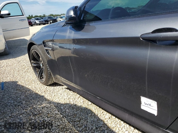 2016 BMW M4 with VIN WBS3U9C58GP969200, listed as a Copart auction lot 64561124 with 42,563 mi miles and Salvage Title. Bid and sale history available at carsss.com. Image 10.
