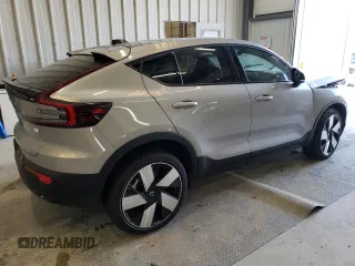 2023 Volvo C40 Recharge Pure Electric Plus with VIN YV4ED3GL2P2065715, listed as a Copart auction lot 37765054 with 4,698 mi miles. Bid and sale history available at carsss.com. Image 3.
