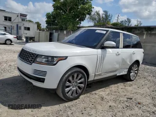 2017 Land Rover Range Rover HSE z VIN SALGS2FK8HA375923, wystawiony jako Copart lot #54156005 z przebiegiem 80 708 mil mil oraz Szkoda całkowita • Salvage title. Historia ofert i sprzedaży dostępna na DreamBid. Obrazek 1.