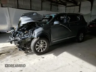 2020 Hyundai Santa Fe SE with VIN 5NMS2CAD2LH178566, listed as a Copart auction lot 54297255 with Not provided miles and Salvage title. Bid and sale history available at DreamBid. Image 1.