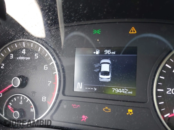 2019 Kia Optima LX with VIN 5XXGT4L39KG290775, listed as a IAAI auction lot 42034654 with 79,442 mi miles. Bid and sale history available at carsss.com. Image 15.