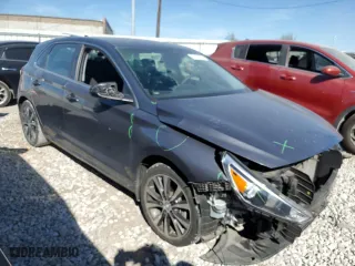 2018 Hyundai Elantra GT with VIN KMHH35LE0JU074572, listed as a Copart auction lot 69476954 with 51,169 mi miles and Salvage Title. Bid and sale history available at carsss.com. Image 4.