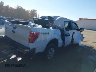 2012 Ford F-150 XL with VIN 1FTFW1ET0CFC17860, listed as a IAAI auction lot 40656242 with 37,632 mi miles. Bid and sale history available at carsss.com. Image 4.