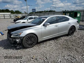 2013 Lexus LS 460 L with VIN JTHDL5EF2D5006067, listed as a Copart auction lot 65069644 with 116,942 mi miles and Salvage title. Bid and sale history available at DreamBid. Image 1.