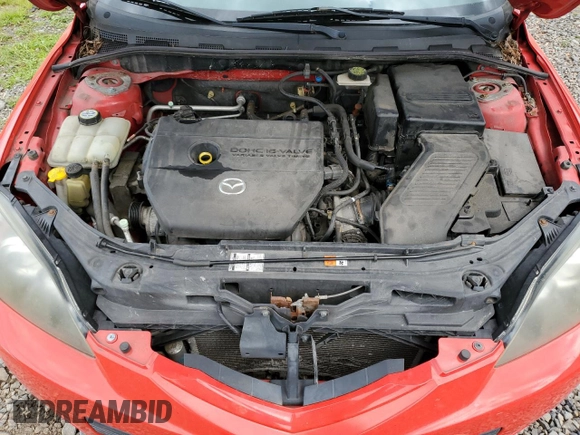 2007 Mazda 3 S Sport with VIN JM1BK144X71707732, listed as a Copart auction lot 68311174 with Not Provided miles and Salvage Title. Bid and sale history available at DreamBid. Image 11.