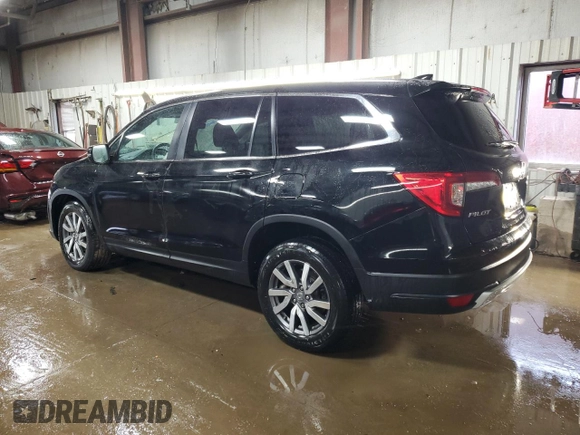 2022 Honda Pilot EX-L with VIN 5FNYF6H50NB018334, listed as a Copart auction lot 50659805 with 44,168 mi miles and Salvage Title. Bid and sale history available at DreamBid. Image 2.