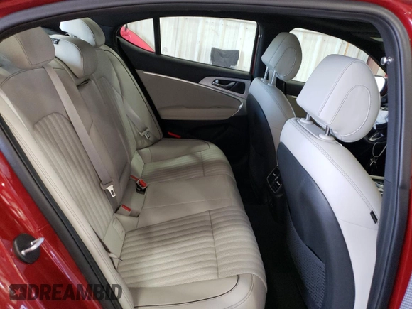 2023 Genesis G70 2.0T with VIN KMTG34TA8PU122367, listed as a Copart auction lot 70726154 with 15,475 mi miles and Salvage Title. Bid and sale history available at carsss.com. Image 10.