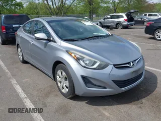 2016 Hyundai Elantra SE with VIN 5NPDH4AE7GH747894, listed as a IAAI auction lot 42146987 with 131,201 mi miles and . Bid and sale history available at DreamBid. Image 1.