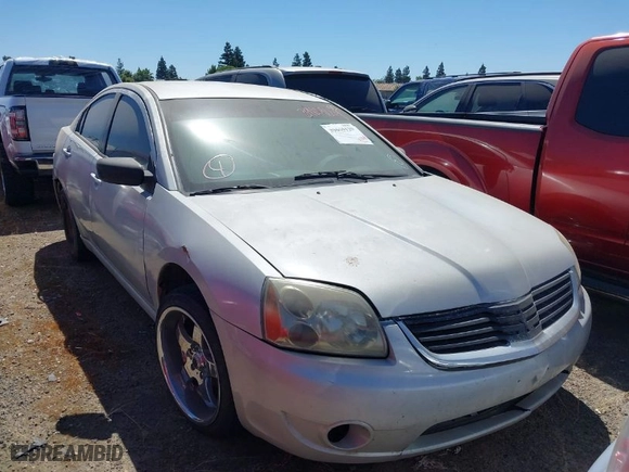 2007 Mitsubishi Galant ES with VIN 4A3AB36F37E057041, listed as a IAAI auction lot 39659129 with 183,430 mi miles. Bid and sale history available at carsss.com. Image 1.