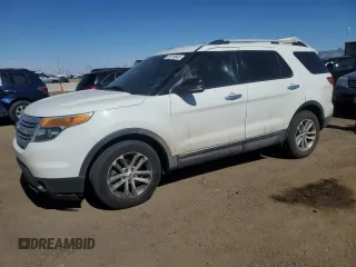 2012 Ford Explorer XLT with VIN 1FMHK7D84CGA17056, listed as a Copart auction lot 49118045 with 166,020 mi miles and Salvage Title. Bid and sale history available at DreamBid. Image 1.