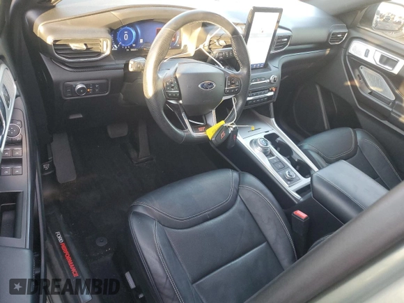 2020 Ford Explorer ST with VIN 1FM5K8GCXLGB29448, listed as a Copart auction lot 42648855 with 52,633 mi miles and Salvage Title. Bid and sale history available at DreamBid. Image 8.