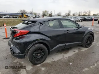 2019 Toyota C-HR XLE with VIN JTNKHMBX9K1054828, listed as a Copart auction lot 50745035 with 79,130 mi miles and Salvage Title. Bid and sale history available at carsss.com. Image 3.