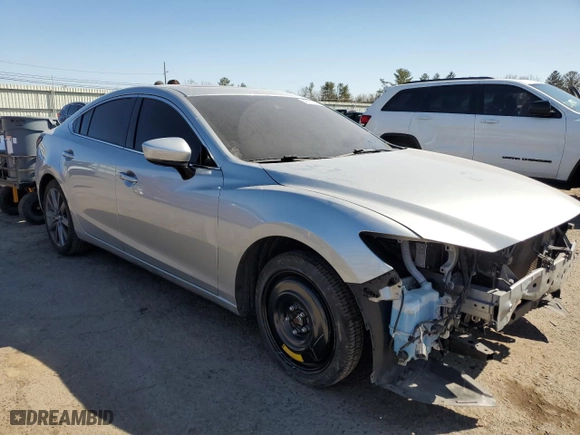 2018 Mazda Mazda6 Touring with VIN JM1GL1VM5J1309210, listed as a Copart auction lot 48513565 with 46,912 mi miles and Salvage Title. Bid and sale history available at carsss.com. Image 4.