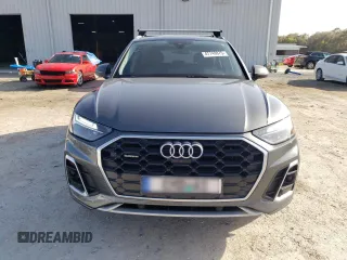 2022 Audi Q5 S line Premium Plus with VIN WA1EAAFY0N2016503, listed as a Copart auction lot 47749875 with 59,499 mi miles and Salvage Title. Bid and sale history available at carsss.com. Image 5.