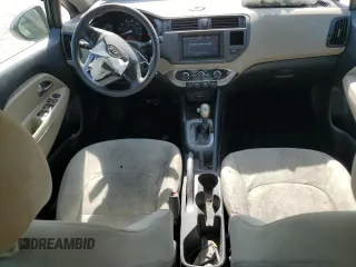 2012 Kia Rio LX with VIN KNADM4A32C6094306, listed as a Copart auction lot 50883425 with 185,627 mi miles and Salvage Title. Bid and sale history available at carsss.com. Image 8.