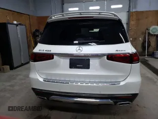 2020 Mercedes-Benz GLS 450 with VIN 4JGFF5KE4LA179006, listed as a Copart auction lot 55319804 with 18,567 mi miles and . Bid and sale history available at DreamBid. Image 6.