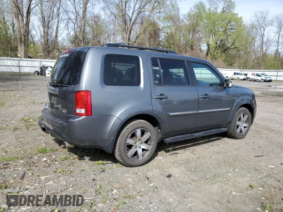 2012 Honda Pilot Touring with VIN 5FNYF4H92CB030828, listed as a Copart auction lot 54971505 with 215,219 mi miles and Salvage Title. Bid and sale history available at carsss.com. Image 3.