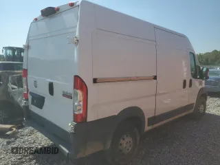 2018 Ram ProMaster Cargo with VIN 3C6TRVCG3JE138883, listed as a Copart auction lot 47883145 with 177,569 mi miles and Salvage Title. Bid and sale history available at DreamBid. Image 3.