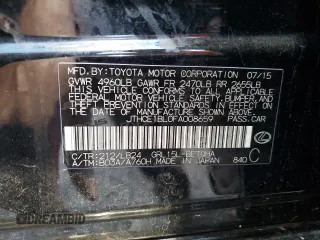 2015 Lexus GS 350 with VIN JTHCE1BL0FA008659, listed as a Copart auction lot 65385394 with 79,399 mi miles and Salvage Title. Bid and sale history available at carsss.com. Image 15.