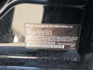 2018 BMW 4 Series 440i with VIN WBA4J5C53JBF06298, listed as a Copart auction lot 41613745 with 151,770 mi miles and Salvage Title. Bid and sale history available at DreamBid. Image 12.