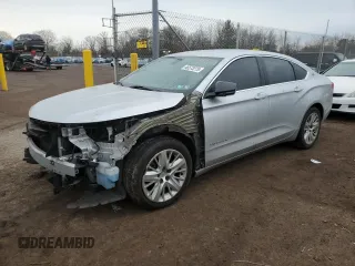 2016 Chevrolet Impala LS with VIN 2G11X5SA2G9189004, listed as a Copart auction lot 46573275 with 89,188 mi miles and Salvage title. Bid and sale history available at DreamBid. Image 1.
