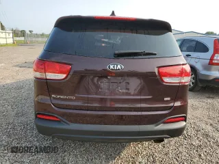 2016 Kia Sorento LX with VIN 5XYPGDA34GG020508, listed as a Copart auction lot 67362184 with 165,795 mi miles and Non Repairable. Bid and sale history available at carsss.com. Image 6.