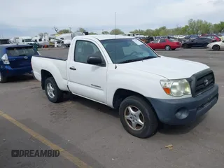 2007 Toyota Tacoma with VIN 5TENX22N97Z462850, listed as a IAAI auction lot 42098922 with 227,745 mi miles and . Bid and sale history available at DreamBid. Image 1.