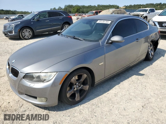 2008 BMW 3 Series 328i with VIN WBAWB33538P132375, listed as a Copart auction lot 59136785 with 113,044 mi miles and Salvage title. Bid and sale history available at DreamBid. Image 1.